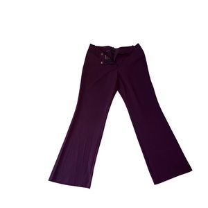 Worthington size 12 burgundy dress pants